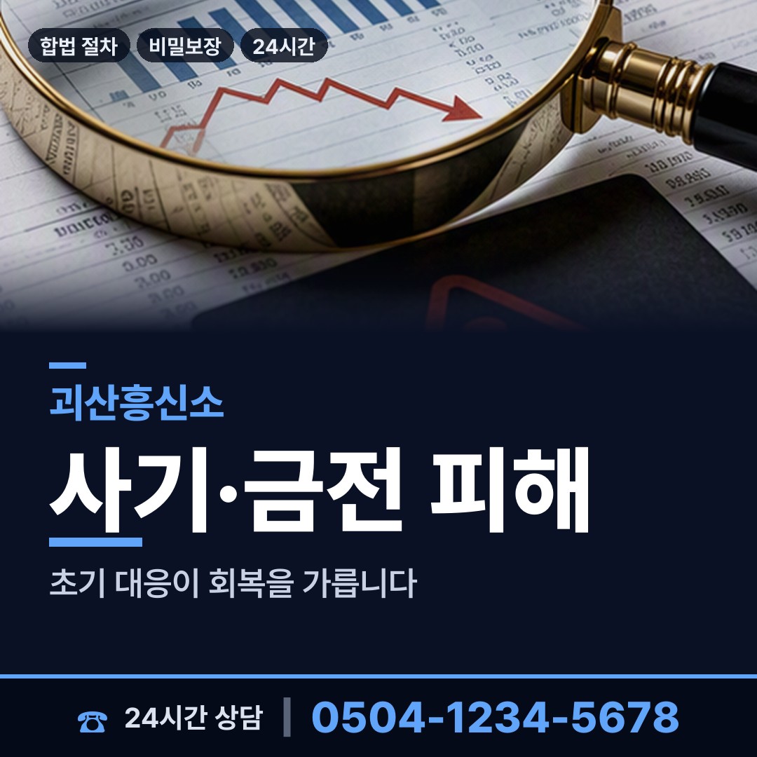 괴산 사리면 흥신소비용 상담 안내
